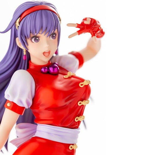 Kotobukiya Athena Asamiya in rotem Minikleid, The King of Fighters Sammelfigur, 23 cm
