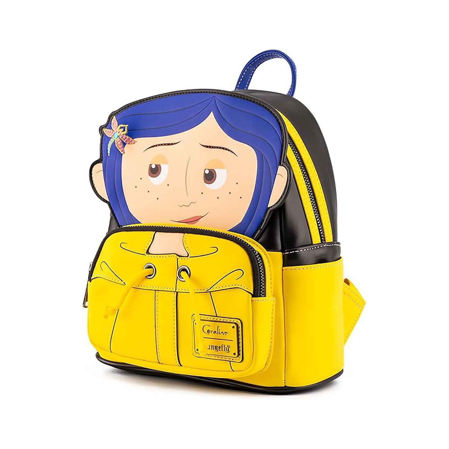 Loungefly Coraline im Regenmantel, Coraline Rucksack
