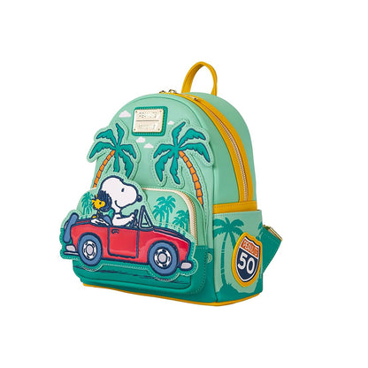 Loungefly Snoopy auf Road-Trip, Peanuts Rucksack