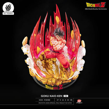 TSUME Son Goku bei Kaioken, Dragon Ball Z Sammelfigur, 50 cm