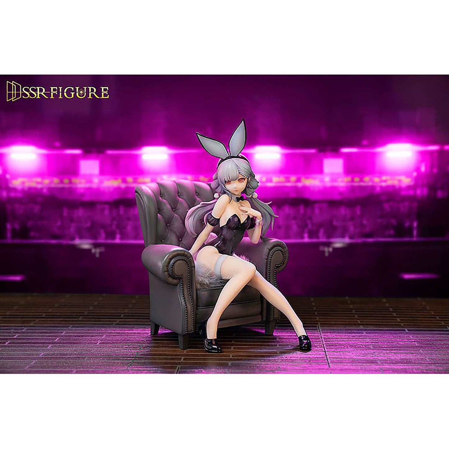 Infinity Studio Original Character SSR PVC Statuen 17 Yi Ren Guan - House of Unhumans Jin Hua: Bunny Ver. + Qiao Er Combinatorial 23 cm