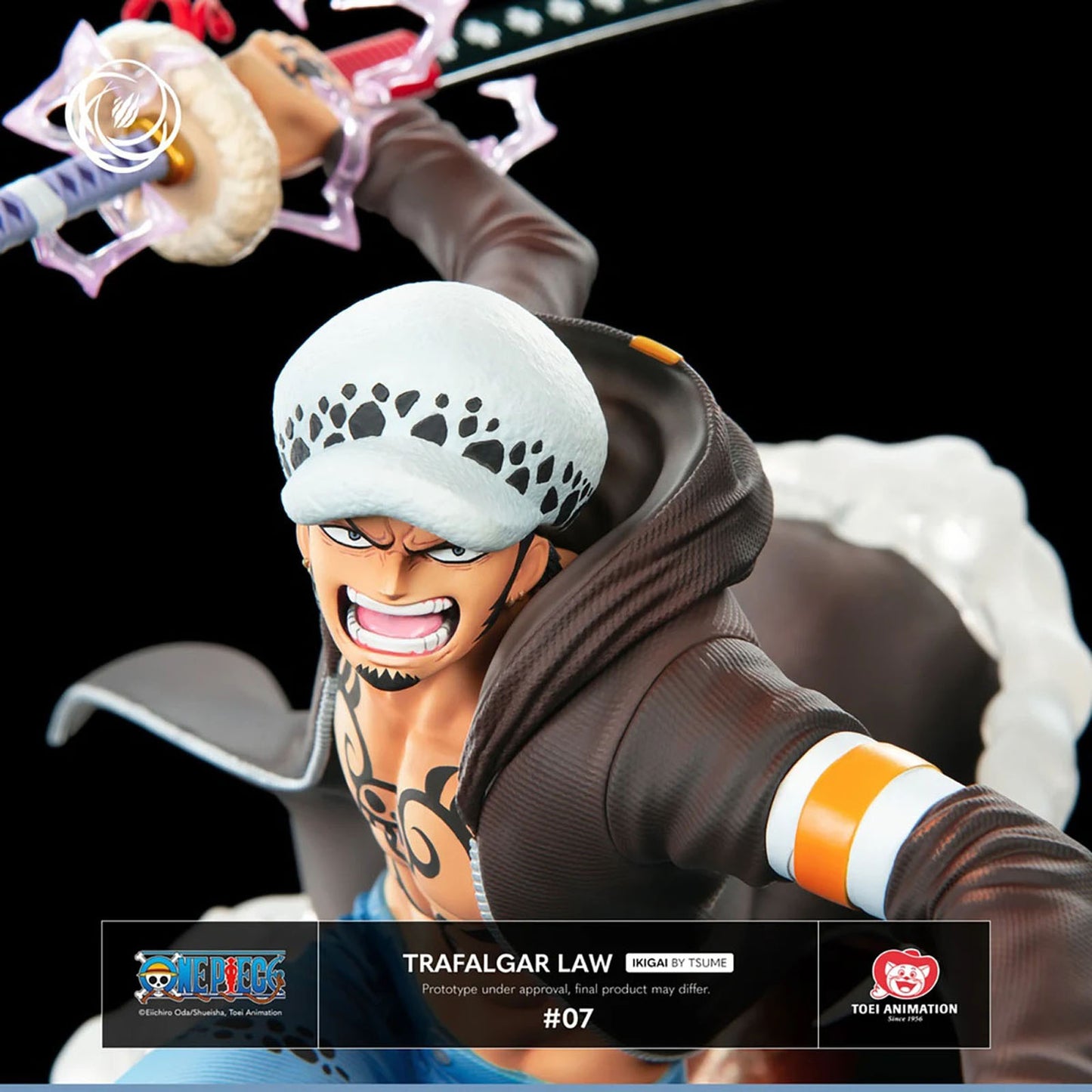 One Piece - Trafalgar Law Kikoku - Figur Limited Edition - 43cm - Tsume