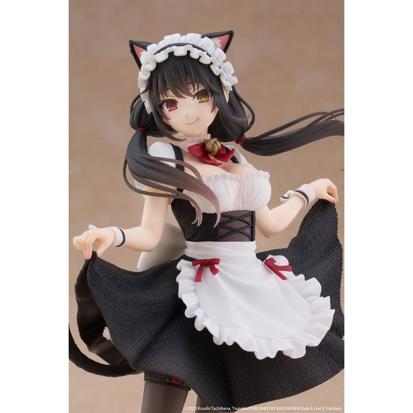 Date A Live V - Kurumi Tokisaki Cat Ear Maid - Coreful Figur - 18cm - Taito