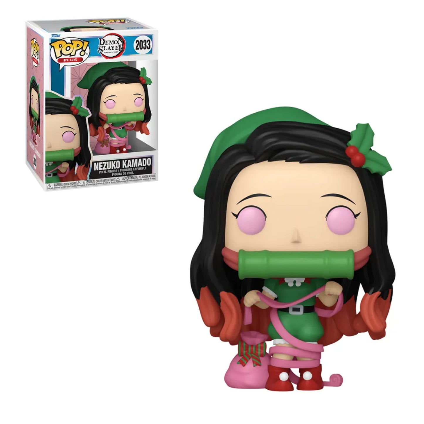 Funko 86776 Pop! Plus Demon Slayer 2033 Nezuko (Holidays)