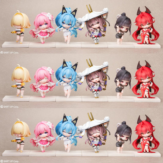 Nikke SAC Series Mini-Figuren 6er-Pack Chibi Vol. 2 10 cm