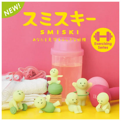 Smiski leuchtende Figure| Glow in the dark | Exercising Series  | Blind Box- (12)-(1)