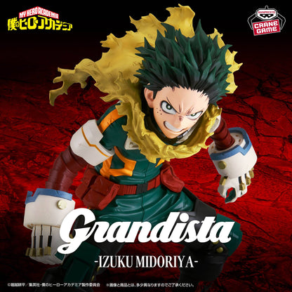 Banpresto MHA Grandista: Boku no Hero Academia - Izuku Midoriya 22cm