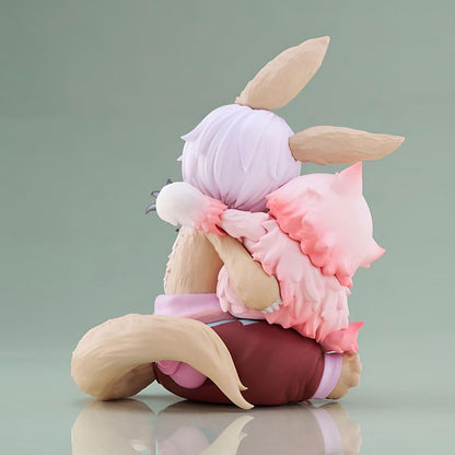 Taito Made in Abyss: The Golden City of the Scorching Sun PVC Statue Desktop Cute Figure Nanachi & Mitty Reissue 13 cm