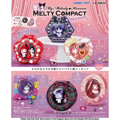 Re-ment My Melody Kuromi Melty Compact (6)-(1)