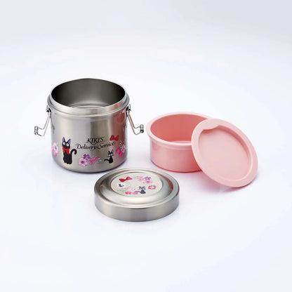 SKATER-64797 Lunch box Isotherme 230ml 2 storeys Flower bouquet - Kiki's Delivery