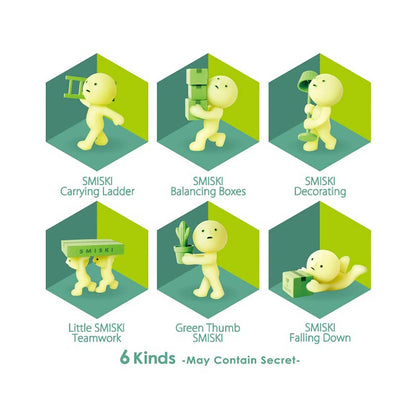 Smiski leuchtende Figure, Glow in the dark, Moving Series , Blind Box- (12)-(1)