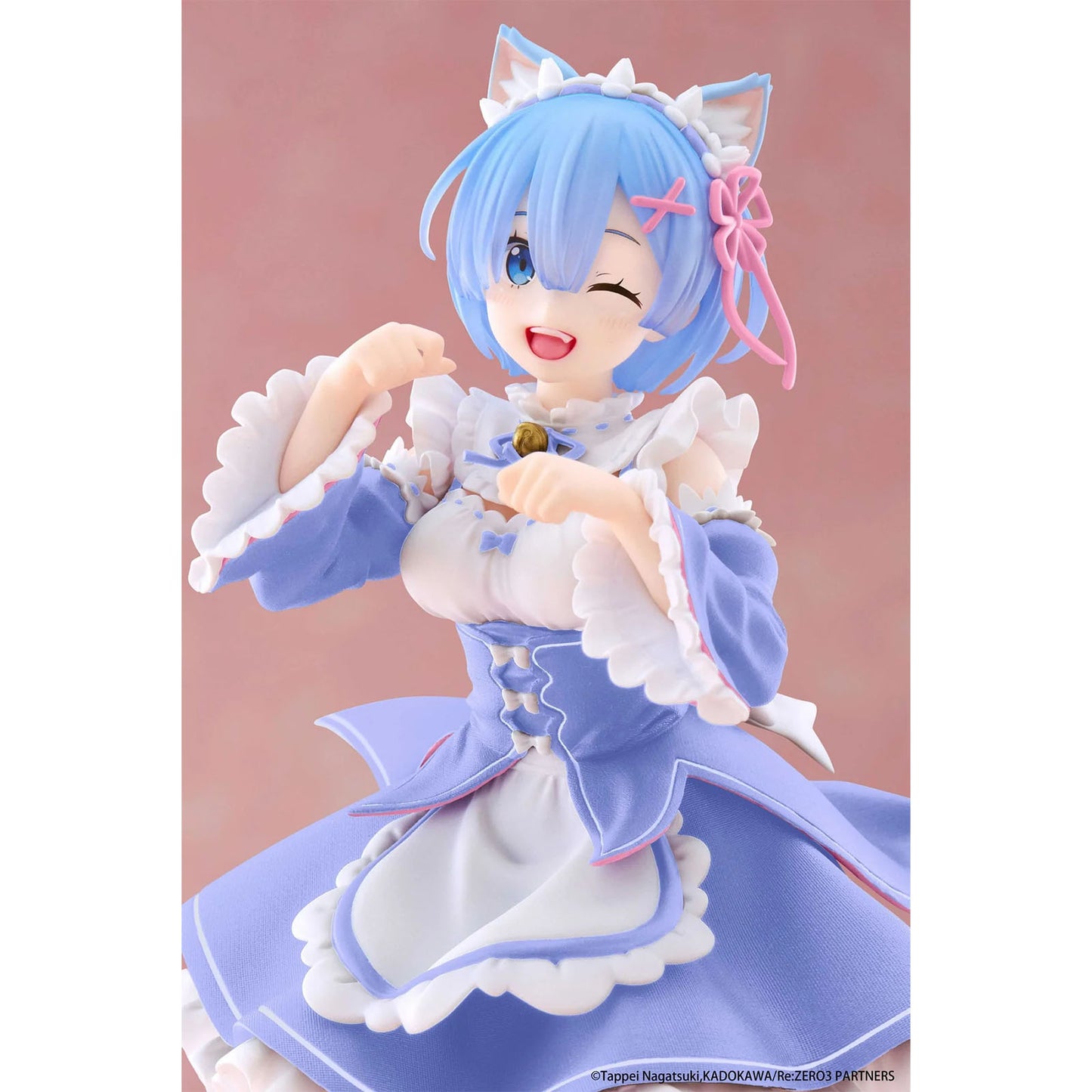Taito Re:Zero Starting Life in Another World Coreful PVC Statue Rem Cat Maid Ver. Renewal 18 cm