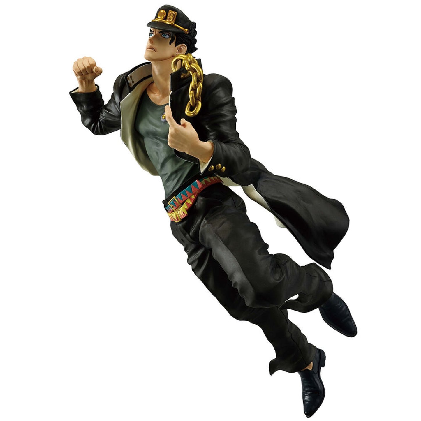 BANDAI Jotaro Kujo mit Mantel | JoJo’s Bizarre Adventure Sammelfigur | 26 cm