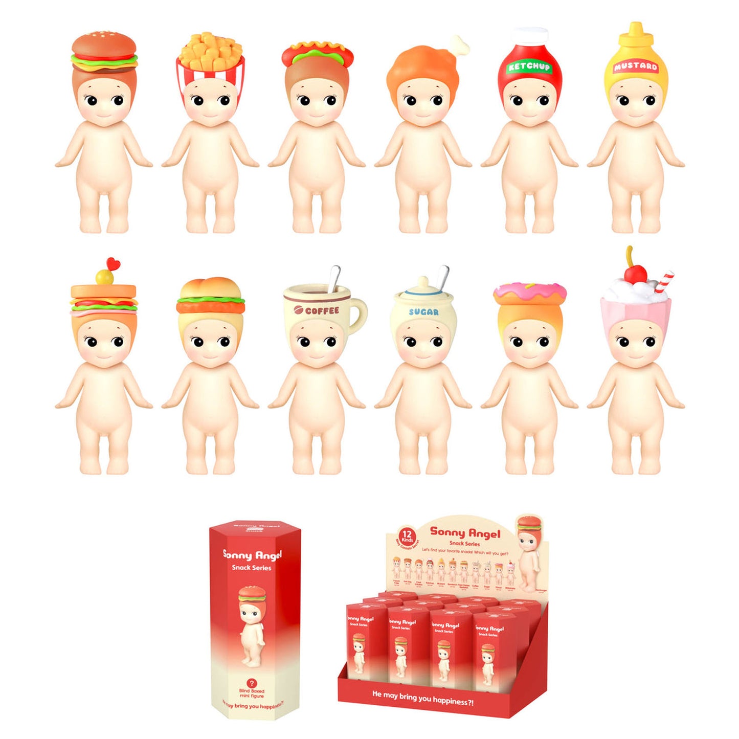Sonny Angel Snack Series - Minifigur Blind Box - Einzelbox