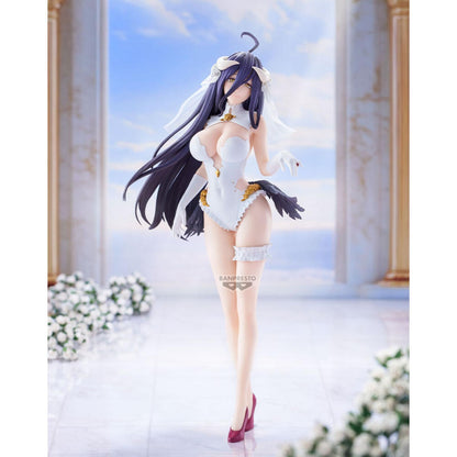 BANDAI Albedo mit weißen Dessous | Overlord Sammelfigur | 27 cm