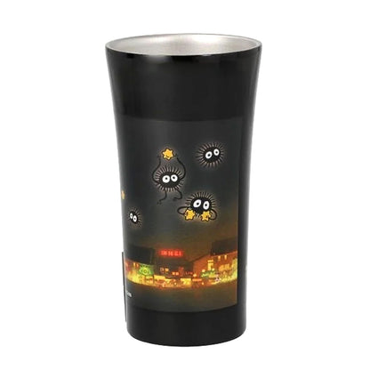 Spirited Away - Ohnegesicht (Feuerwerk) - Edelstahl-Thermobecher - 300ml - Skater