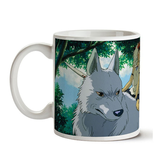 Prinzessin Mononoke - San & die Wolfsgöttin - Keramiktasse - 320ml - Semic
