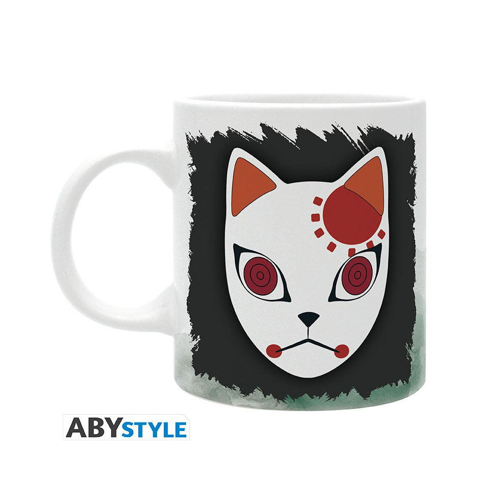 Demon Slayer: Kimetsu no Yaiba - Tanjiro & Fuchsmaske - Keramik Tasse - 320ml - ABYstyle