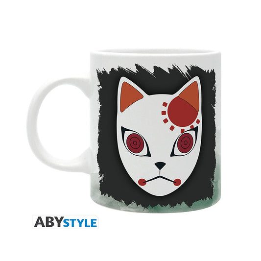 Demon Slayer: Kimetsu no Yaiba - Tanjiro & Fuchsmaske - Keramik Tasse - 320ml - ABYstyle