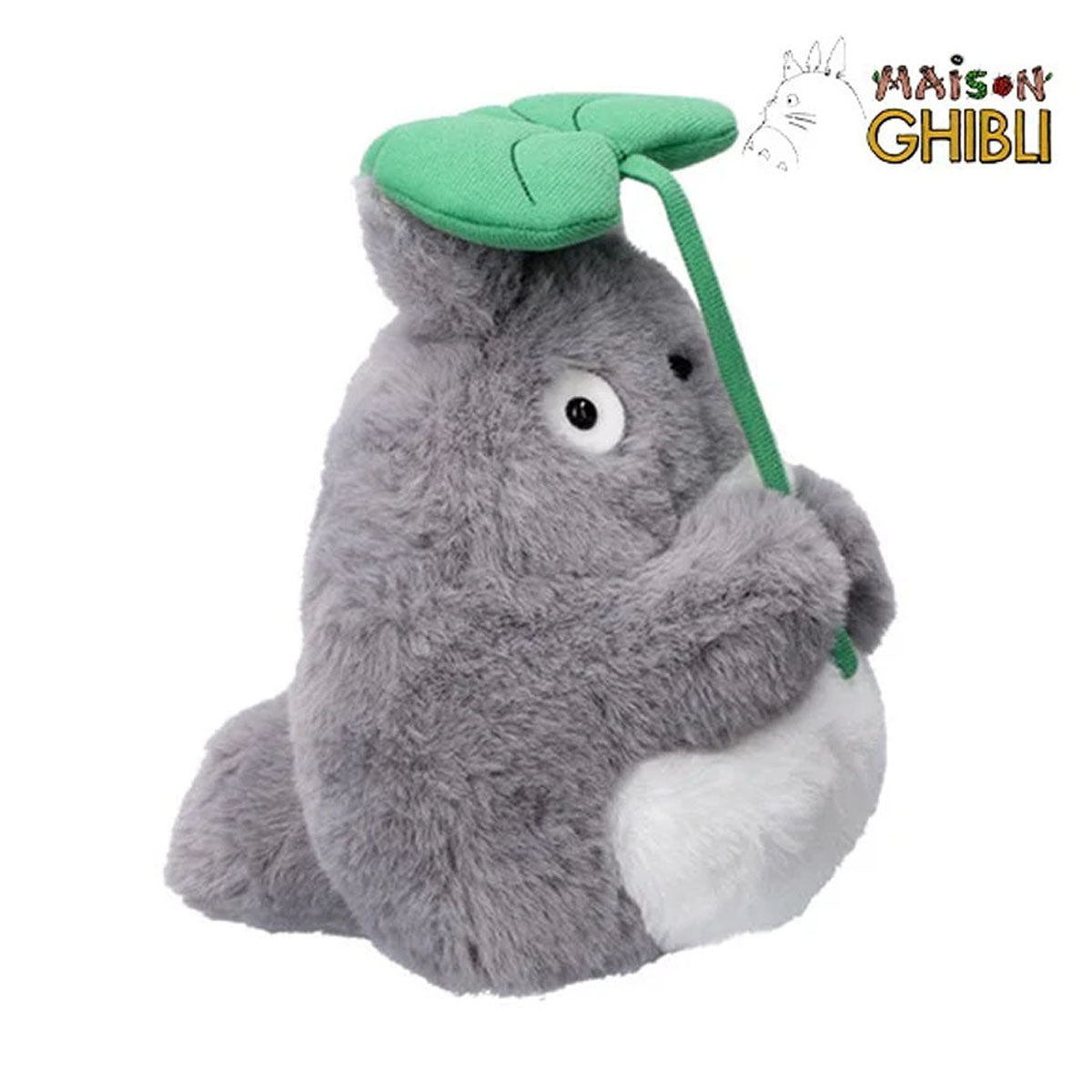 My Neighbor Totoro Plüsch | Totoro mit Blatt 19cm | Ghibli