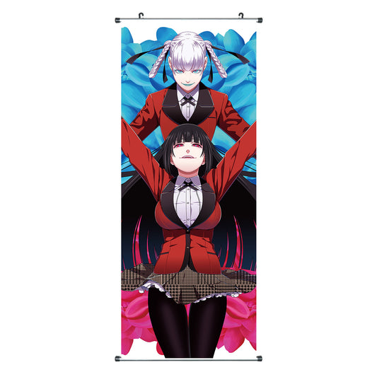 Kakegurui - Rollbild aus Stoff - 100x40cm