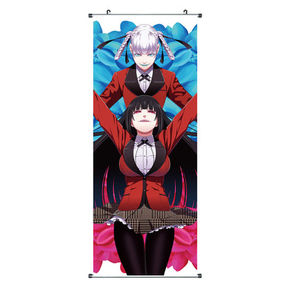 Kakegurui - Rollbild aus Stoff - 100x40cm