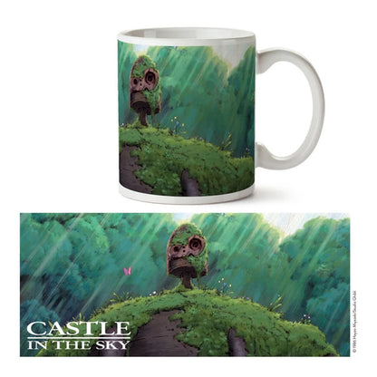 Castle in the Sky - Robotervogel & Ruine - Keramik Tasse - 340ml - Semic