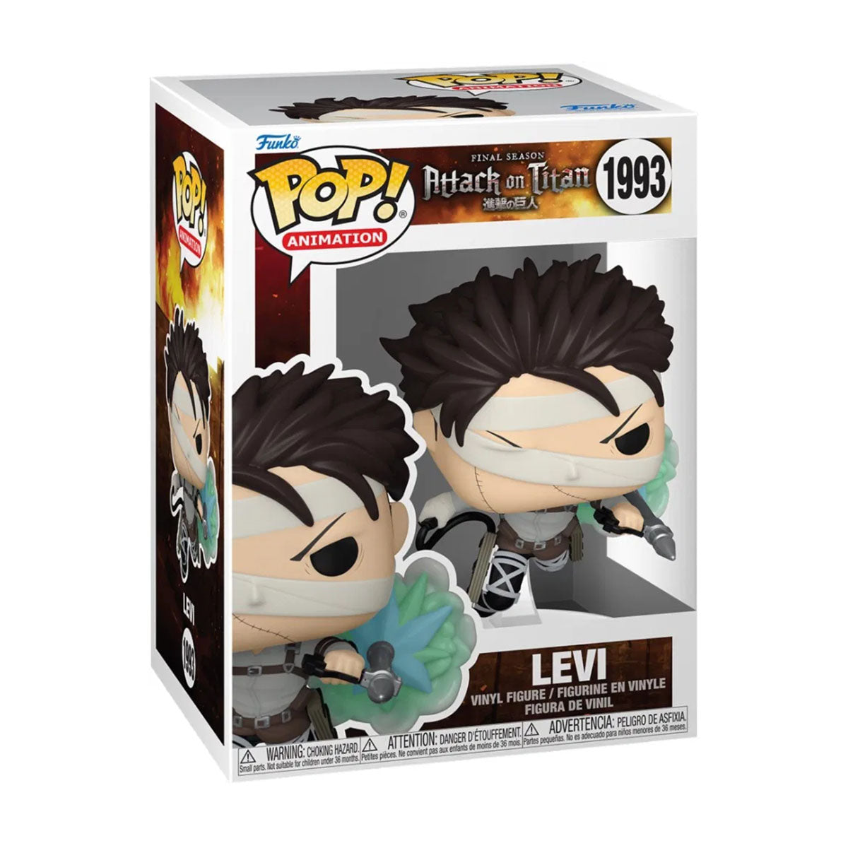 Attack on Titan - Levi (Final Season)  - 9cm - Funko POP! #1993