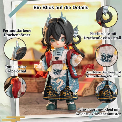 Nagi Cub - The Happy Excursion - Actionfigur Blind Box (BJD) - 16cm - Wan Le Xun Chao - Einzelbox