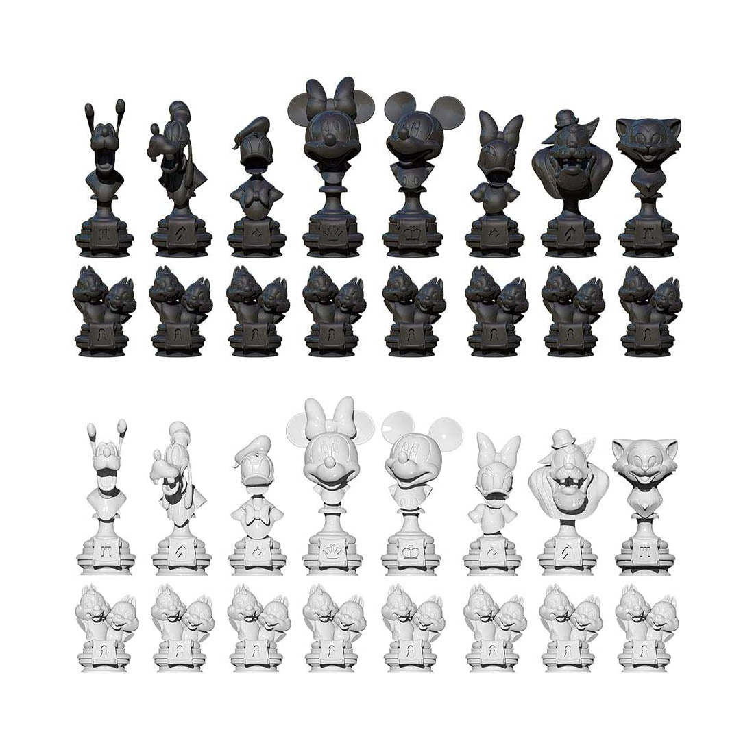 Disney - Mickey Mouse - Chess Collector's Set - Sammler-Schachspiel - USAopoly