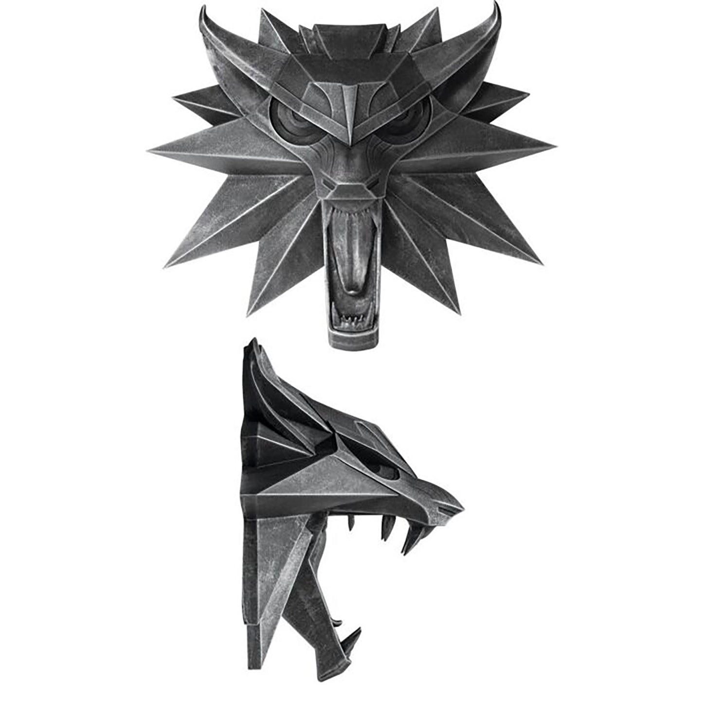 The Witcher 3: Wild Hunt - Wolfmedaillon Wandrelief - 15cm - Dark Horse
