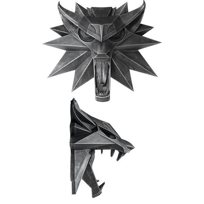 The Witcher 3: Wild Hunt - Wolfmedaillon Wandrelief - 15cm - Dark Horse
