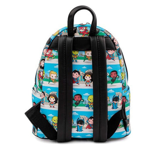 DC Superheroes - Chibi Lineup - Mini Backpack - 23x27x11cm - Loungefly