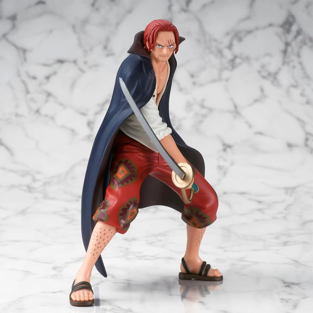 One Piece - Shanks (Der rote Kaiser) - Actionfigur - 9cm - Banpresto