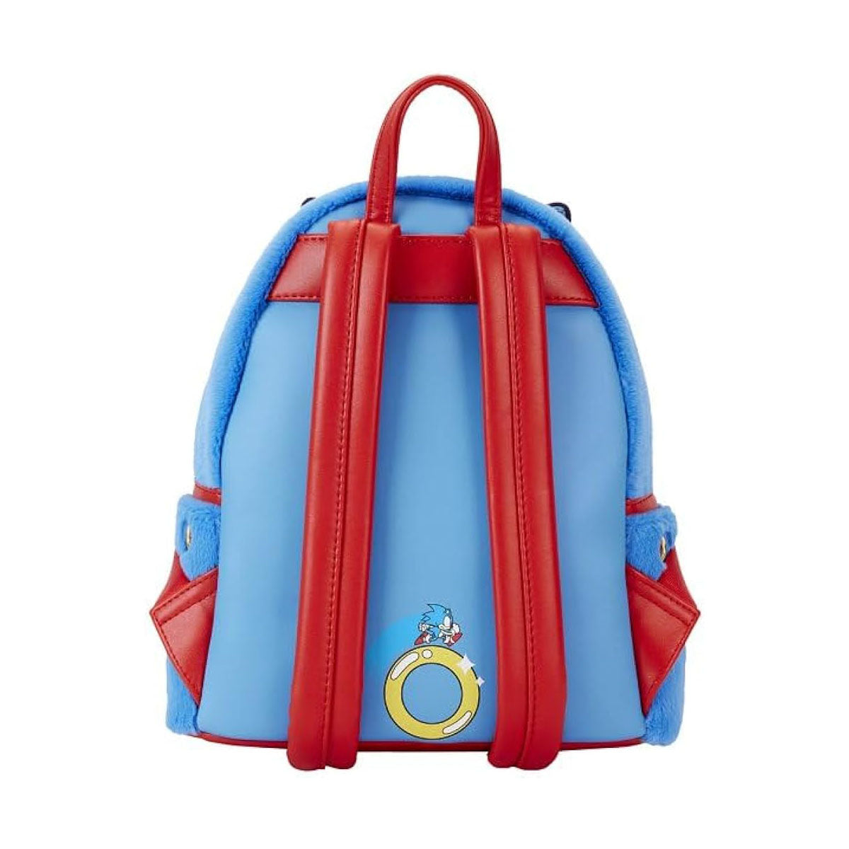 Sega: Sonic the Hedgehog - Classic Cosplay - Loungefly Mini-Rucksack - Plüsch & Vegan-Leder