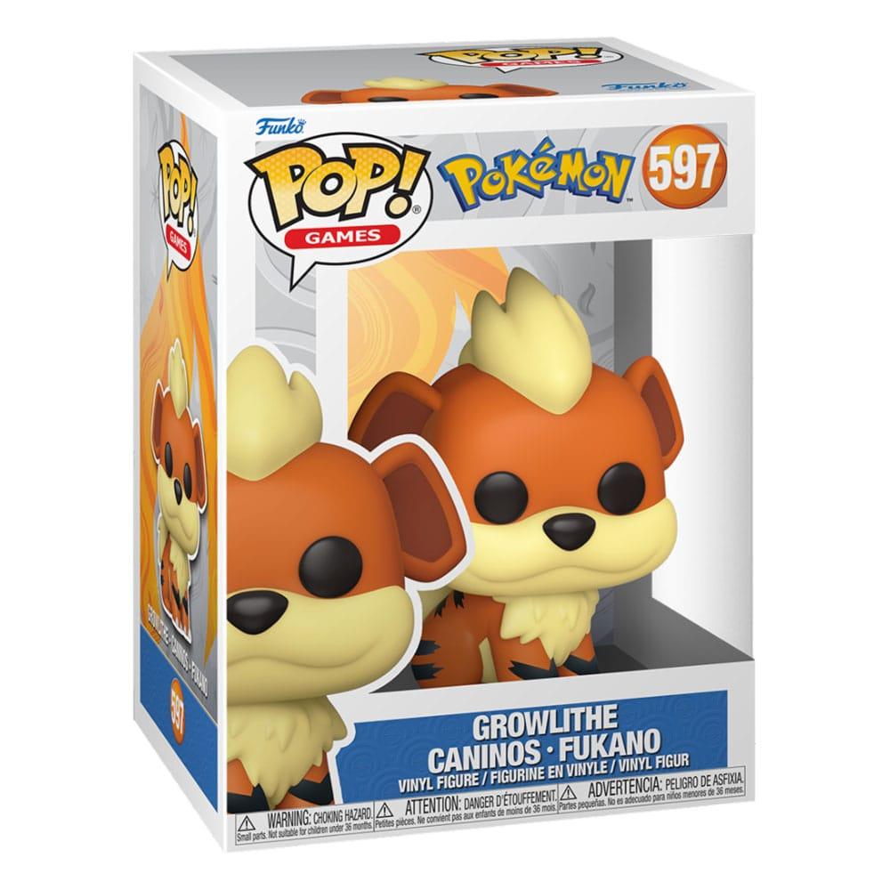 Pokémon - Fukano (Growlithe) - Funko POP! Games #597 - 9,5cm