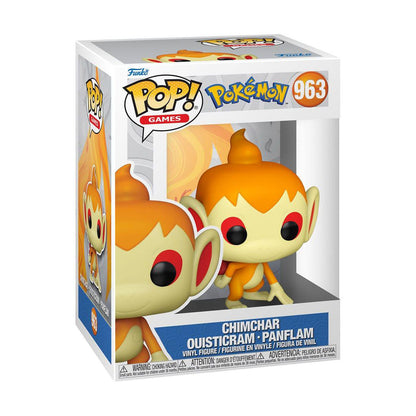 Pokémon - Panflam (Chimchar) - Funko POP! Games #963 - 9,5cm