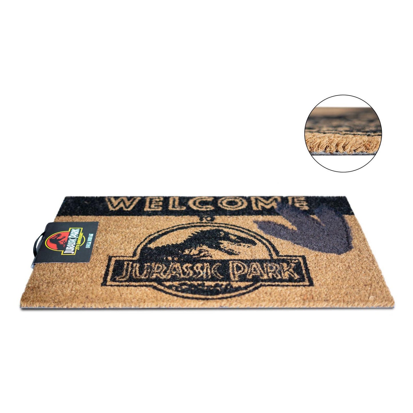Jurassic Park - Welcome to Jurassic Park - Fußmatte - Kokosfaser & PVC - 40x60cm - Pyramid