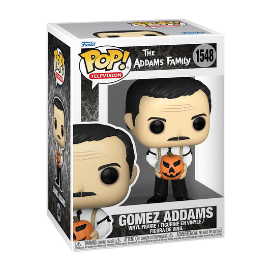 The Addams Family - Gomez Addams (mit Kürbis) - Funko POP! Animation #1548 - 10cm - Funko