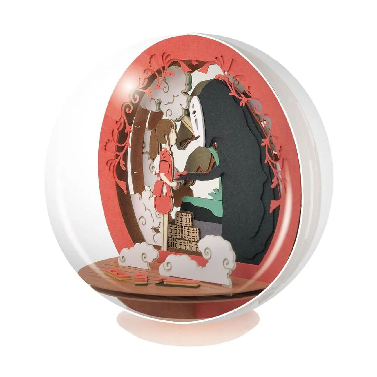 Spirited Away - Ohngesicht / No-Face - Paper Theater Ball - 8,4 cm - Ensky