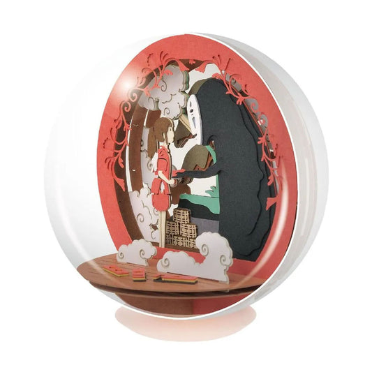 Spirited Away - Ohngesicht / No-Face - Paper Theater Ball - 8,4 cm - Ensky
