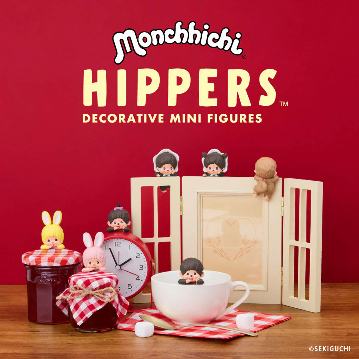 Monchhichi - Hippers Blind Box Figur -Einzelbox - Dreams