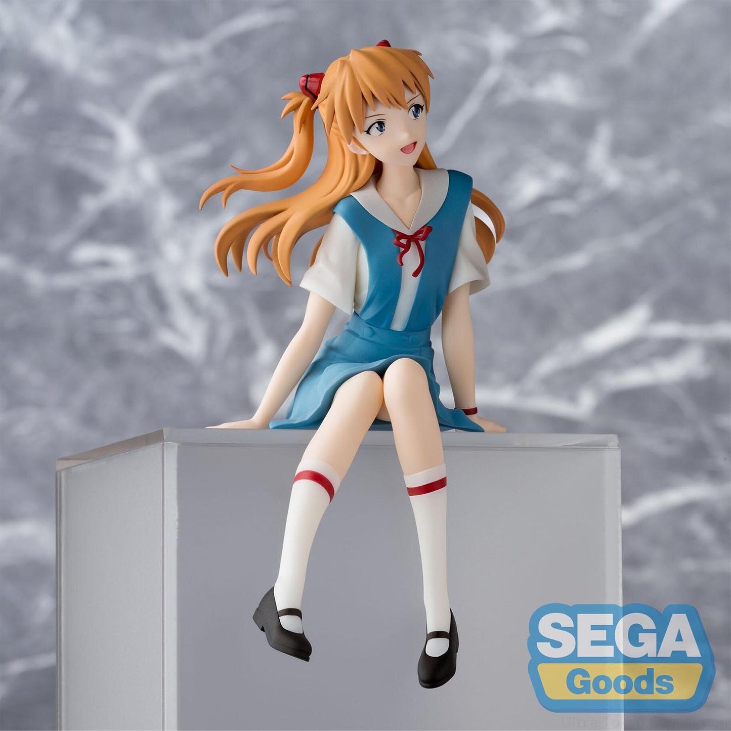 Evangelion - Asuka Shikinami Langley - PM Perching PVC Statue - 14 cm - SEGA