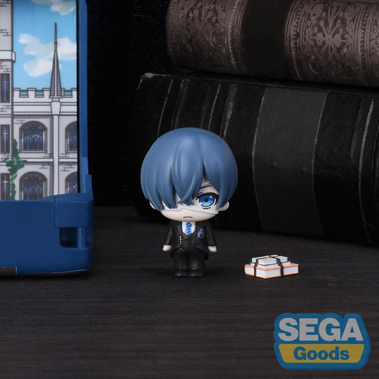 Black Butler: Boarding School Arc - Ciel Phantomhive (EX) - Petite World Memories Mini Figur & Display-Koffer - 8 cm - SEGA