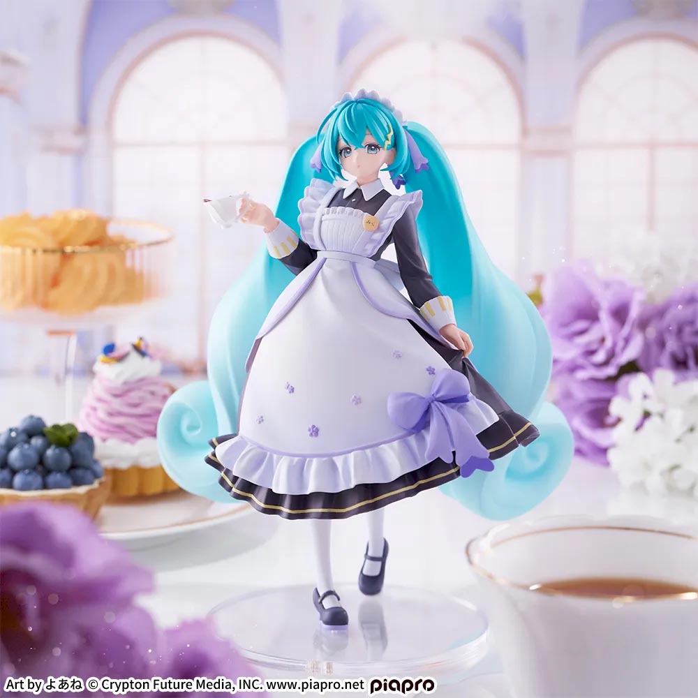 Vocaloid - Hatsune Miku (Classical Maid Ver.) - Luminasta PVC Statue - 21 cm - SEGA