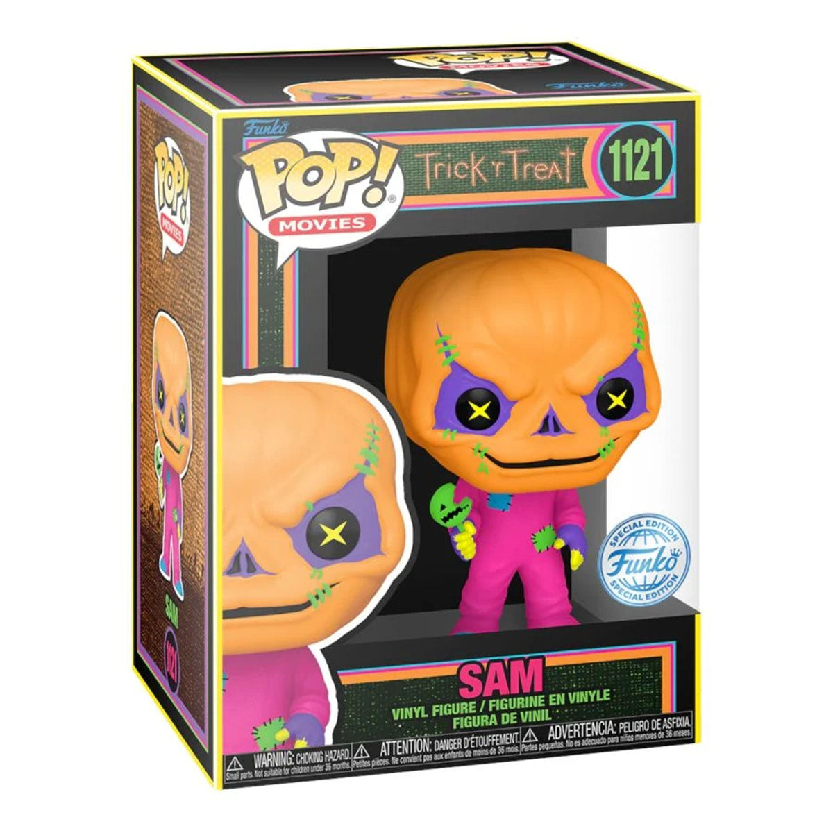 Trick ’r Treat - Sam (Black Light) - Funko Pop! Movies (N° 1121) - 9,5 cm