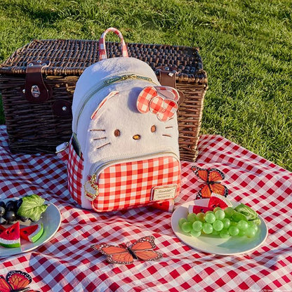 Sanrio - Hello Kitty (Gingham Cosplay) - Mini Rucksack - Loungefly