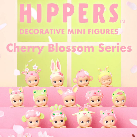 Sonny Angel - Hippers Cherry Blossom Series - Blind Box Figur - Einzelbox - ca. 8-10 cm - Dreams