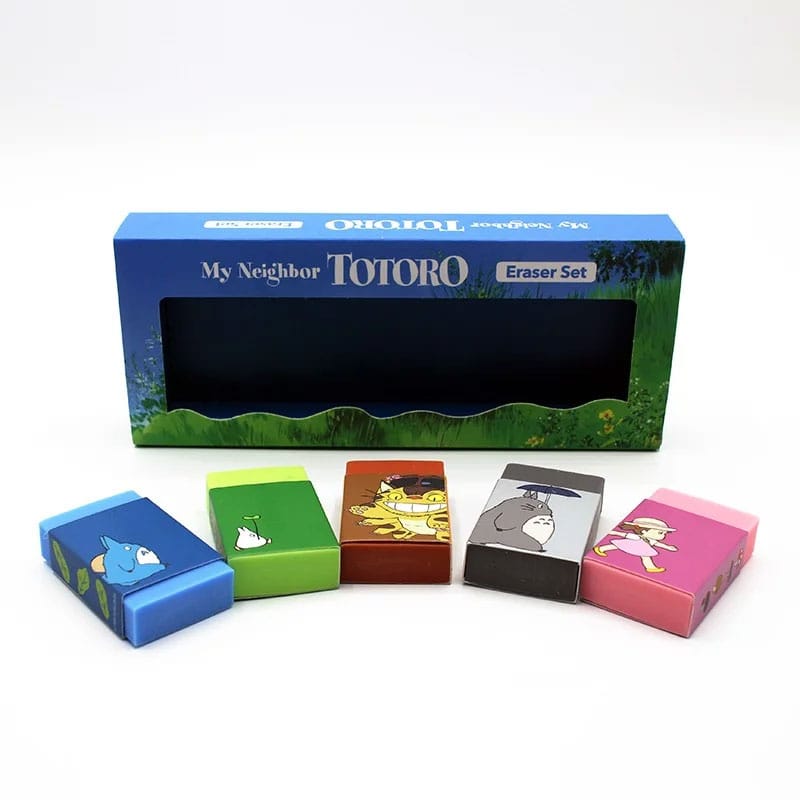 Mein Nachbar Totoro - Eraser Set (5-er Set) - Radiergummis - Chronicle Books