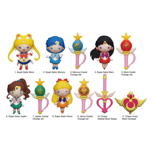 Sailor Moon - 3D PVC-Taschenanhänger Series 7 - Blind Bag Figur - Einzelbag - 5 cm - Monogram